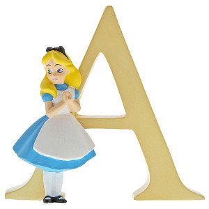 "A" - Alice In Wonderland 7 cm