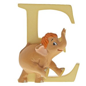 "E" - Baby Elephant 7 cm