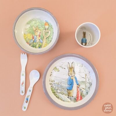 PETER RABBIT 5-piece gift box taupe