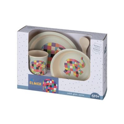 5-piece bamboo fiber gift box