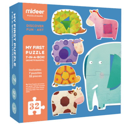 Geometry & Animal Puzzle 32pcs