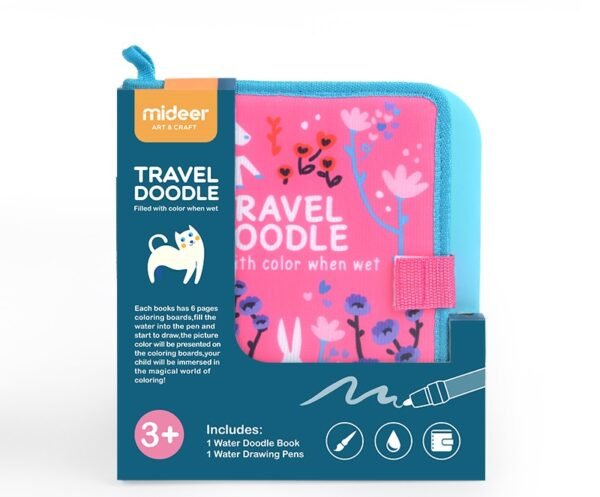 Travel Doodle-Pink