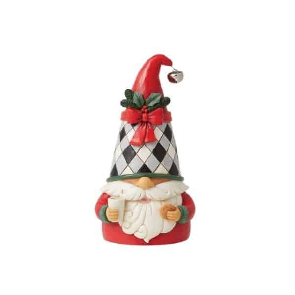 Gnome with Milk & Cookies Figurine