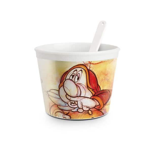 Ice Cream Cup With Saucer Sneezy