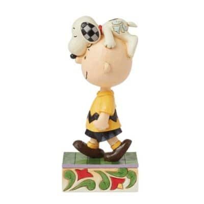 Head Honcho (Snoopy on Charlie Brown's Head Figurine) 15,5 cm