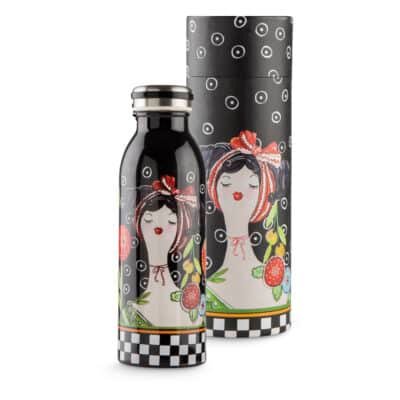 Water Bottle Pupazze Black 500 ml