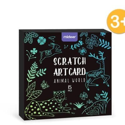 Scratch Art Card Animal
