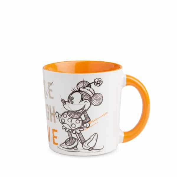 Mug Minnie Live Laugh Love Orange 390 ml