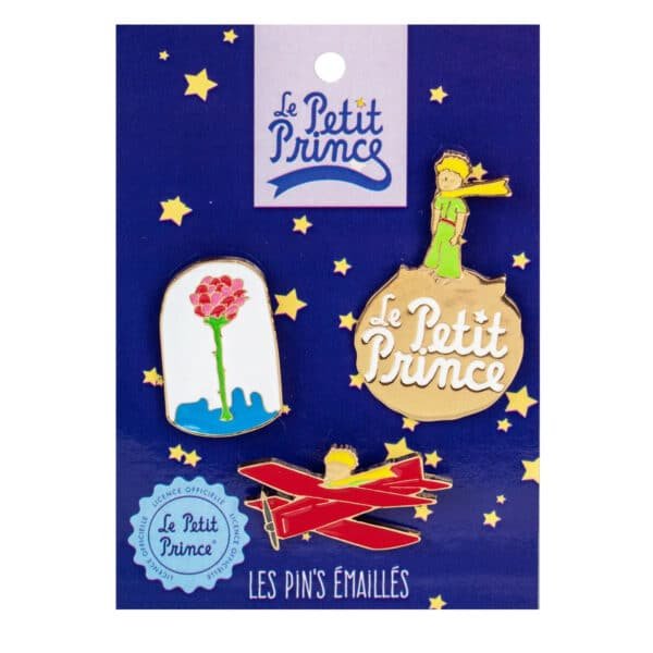 Σετ 3 Τεμαχίων Κεραμικά Κλιπ "Nuit Etoiles" Petit Prince