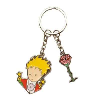 Μπρελόκ Μεταλλικό "Rose & Epee" Petit Prince 10 cm