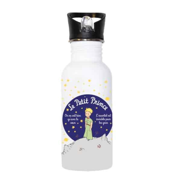 Μπουκάλι Ανοξείδωτο Με Καλαμάκι "Essentiel Invisible" Petit Prince 500 ml 25 cm