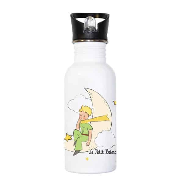 Μπουκάλι Ανοξείδωτο με καλαμάκι "Lune" Petit Prince 500 ml