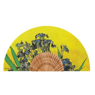 Βεντάλια "Iris Jaune" Van Gogh 21 cm