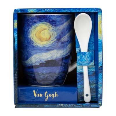 Κούπα Με Κουταλάκι "Nuit Etoilee" Van Gogh 300 ml 10 cm