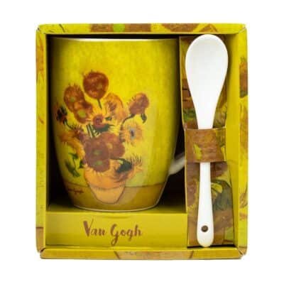 Κούπα Με Κουταλάκι "Tournesols" Van Gogh 300 ml 10 cm