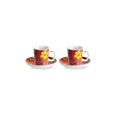 Coffee Set Bellamore Red 2 pcs 100 ml