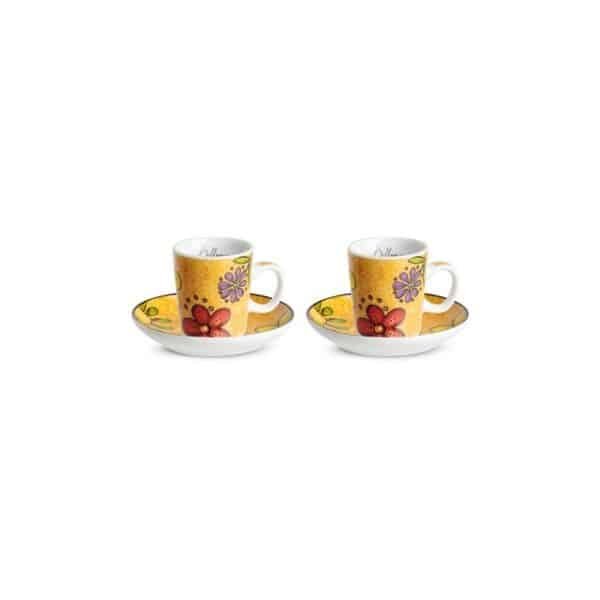Coffee Set Bellamore Orange 2 pcs 100 ml