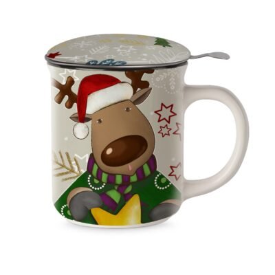 Infusion Cup Christmas Reindeer 380 ml