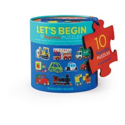 10-pc Beginners Puzzle Vehicles