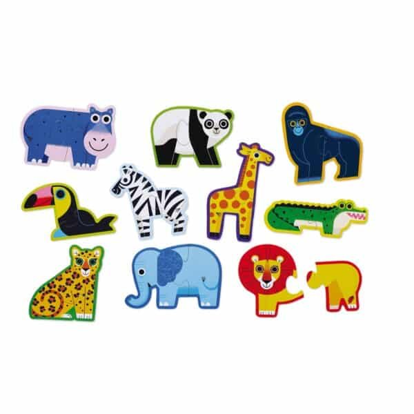 10-pc Beginners Puzzle Jungle - Image 2