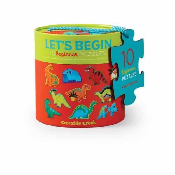 10-pc Beginners Puzzle Dinosaur