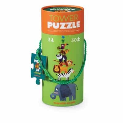 30-pc Tower Puzzle Jungle
