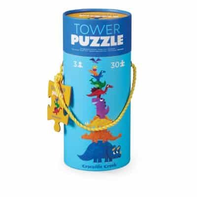 30-pc Tower Puzzle Dinosaur