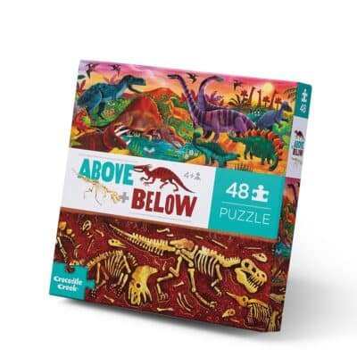 48-pc Above & Below Dinosaur World