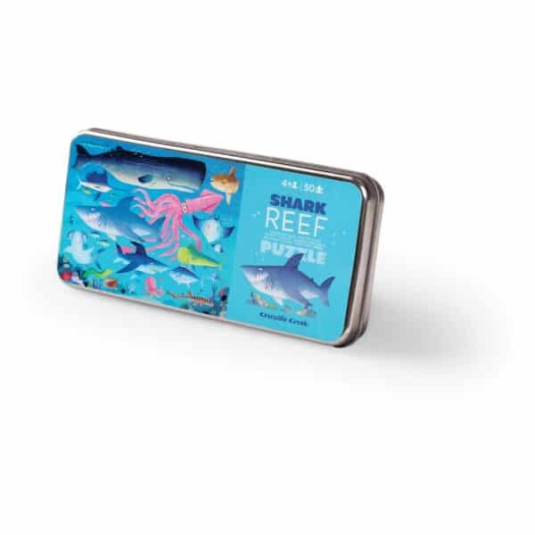50-pc Tin Puzzle Shark Reef