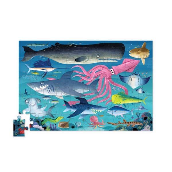 50-pc Tin Puzzle Shark Reef - Image 2