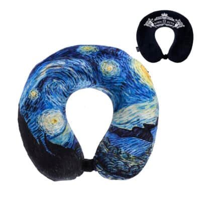 Μαξιλαράκι Ταξιδιού Λαιμού "Nuit Etoilee" Van Gogh 30 cm