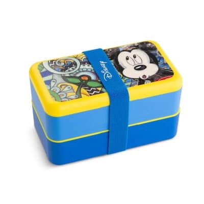 Lunchbox Mickey F & E 18x10 cm