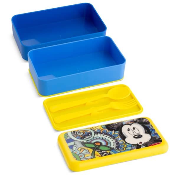 Lunchbox Mickey F & E 18x10 cm - Image 2