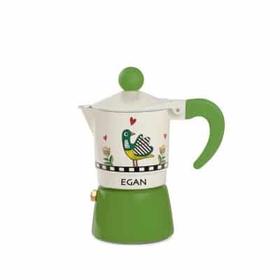 Moka Coffee Maker Cocorico Green 2 Pcs