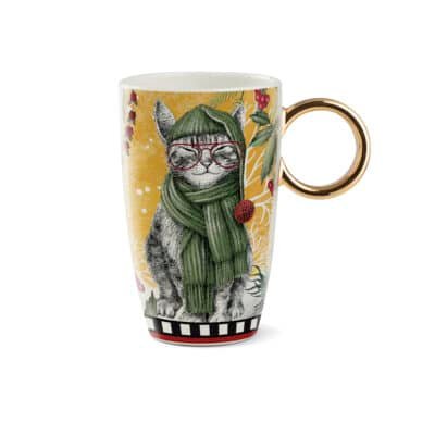 Mug Christmas Cat 440 ml