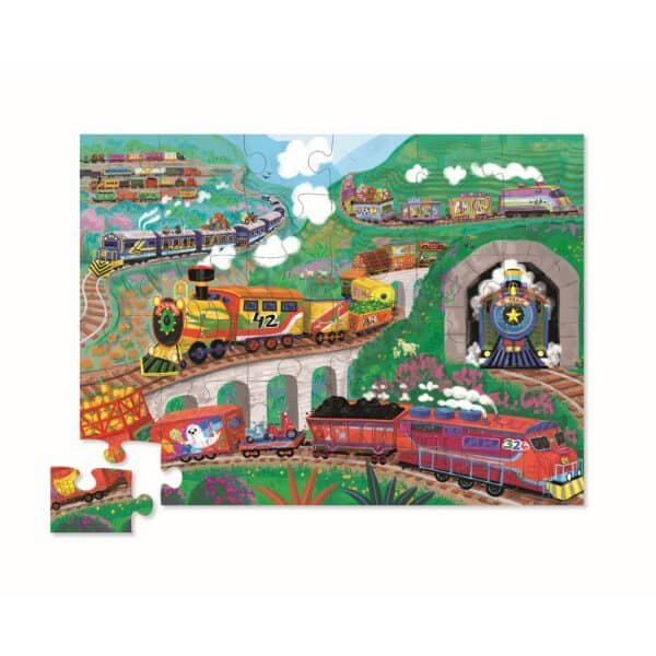 36-Pc Puzzle/All Aboard (Foil Stamped) - Image 2