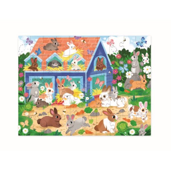 50 Pc House Puzzle/Bunny House 16 cm - Image 2