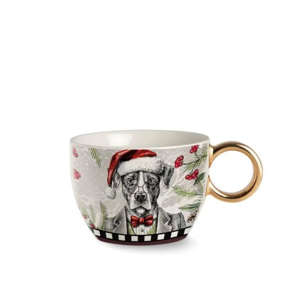 Breakfast Cup Christmas Dog 530 ml