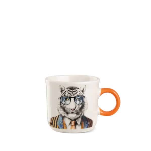 Mini Mug Tiger "Courage" 80 ml
