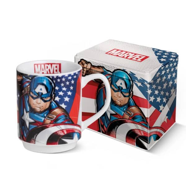 Stackable Mug In Tin Box Captain America 350 ml - Image 2