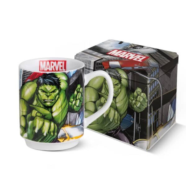 Stackable Mug In Tin Box Hulk 350 ml - Image 2