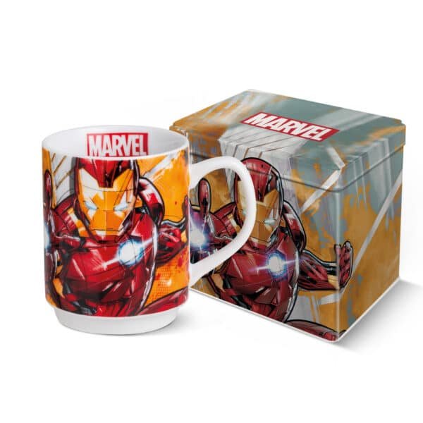 Stackable Mug In Tin Box Iron Man 350 ml - Image 2