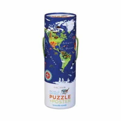 200-pc Puzzle + Poster/World Animals