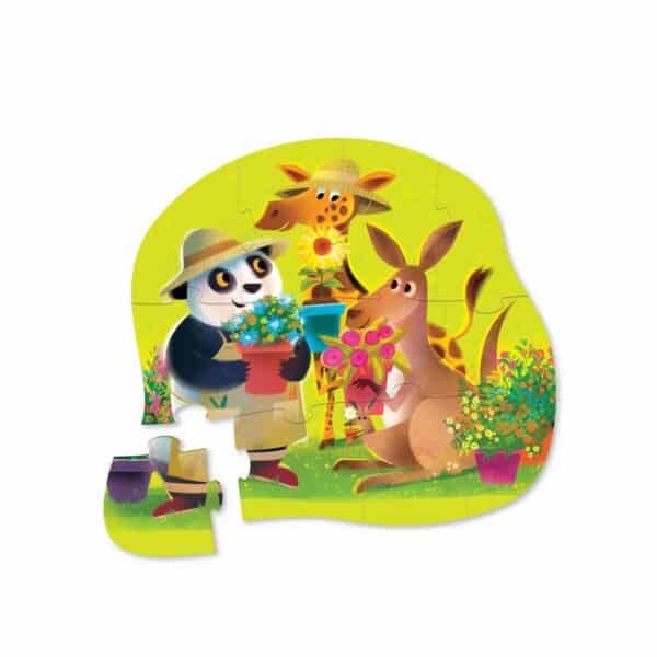 12-pc Mini Puzzle/Flower Power - Image 2