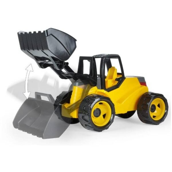 Giga trucks ride on earth mover 67 cm