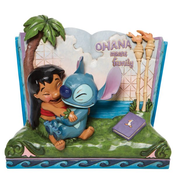 Stitch Storybook Figurine 14 cm