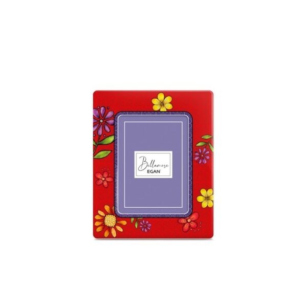 Photoframe Bellamore Red 20x18 cm (Int. 13x8 cm)