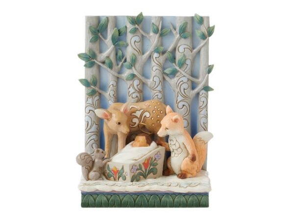 Baby Jesus with Animals Figurine 14,5 cm
