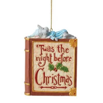 Twas the Night Before Christmas Book Ornament 9 cm