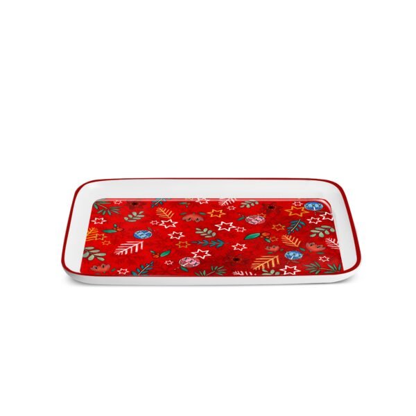 Tray Christmas 21x14x6 cm